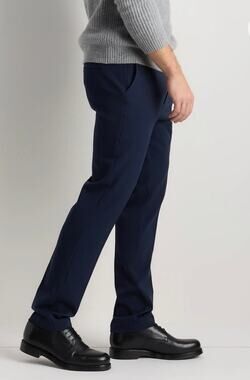 Quince Ultra-Stretch 24/7 Smart Chinos - Athletic Tapered, Deep Navy, size 34x34